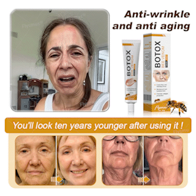 💎👨⚕️Made and shipped from the UK✨Flysmus® Botox Bee Venom Wrinkle Removal Cream-Last Day Promotion 70% OFF
