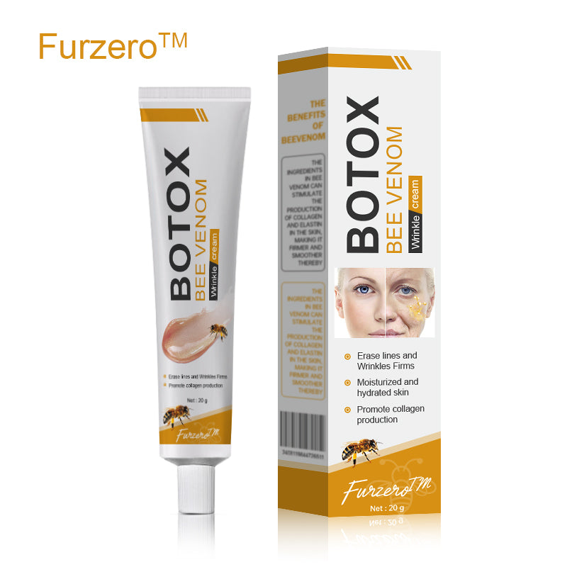 (🍀Made and shipped from the UK✅)Furzero™ Botox Bee Venom Wrinkle Removal Cream-Last Day Promotion 70% OFF