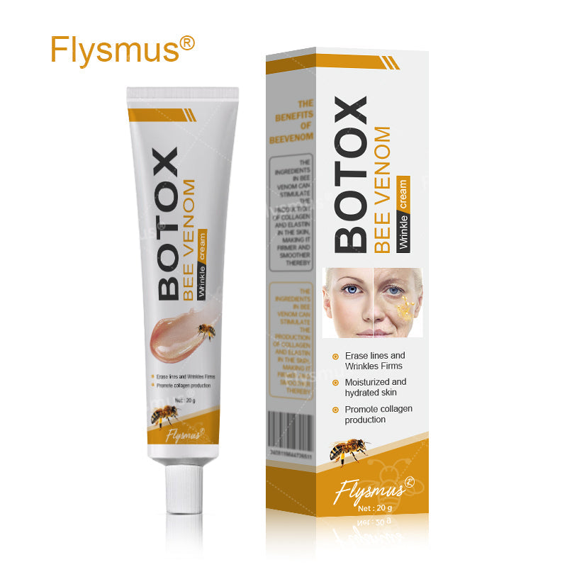 💎👨‍⚕️Made and shipped from the UK✨Flysmus® Botox Bee Venom Wrinkle Removal Cream-Last Day Promotion 70% OFF