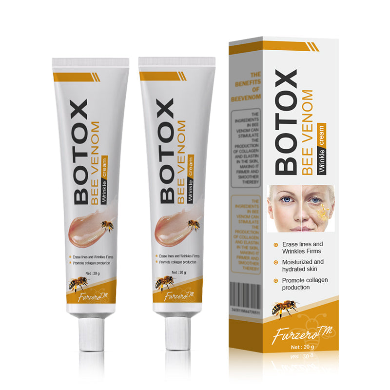 (🍀Made and shipped from the UK✅)Furzero™ Botox Bee Venom Wrinkle Removal Cream-Last Day Promotion 70% OFF